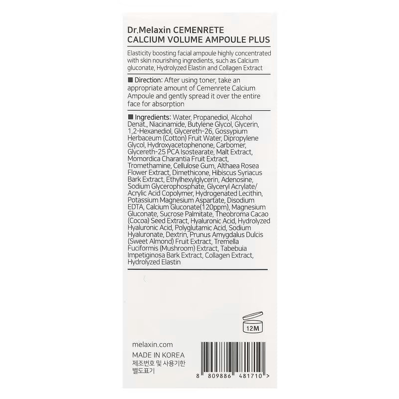 Cemenrete Calcium Intense Ampoule Plus